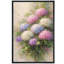«Pastel Hydrangea Flower Garden Botanical Wall Art», reproduction d'art sur toile encadrée-124932442-124932439