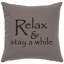 Coussin Wooded River Image - Relax - Albâtre en coton-1004776632