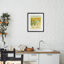 «Vintage Desert Margarita», reproduction sous verre encadrée, design par Brett Blumenthal