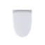 Toilette de bidet allongée au sol WASHLET 1,28 GPF (siège inclus) avec chasse d'eau automatique