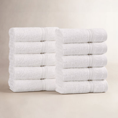 Oleg Heritage Egyptian Cotton Soft Absorbent Luxury Washcloth Towel