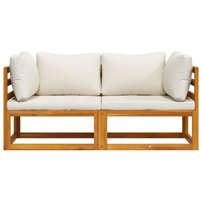 Fernley Patio Chair with Cushions, White