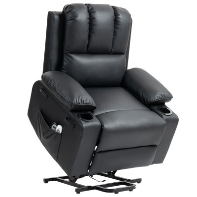 Aayansh Armchair Lift Reclining Chair Massage Heated Lounge Sofa with Padded Armrests