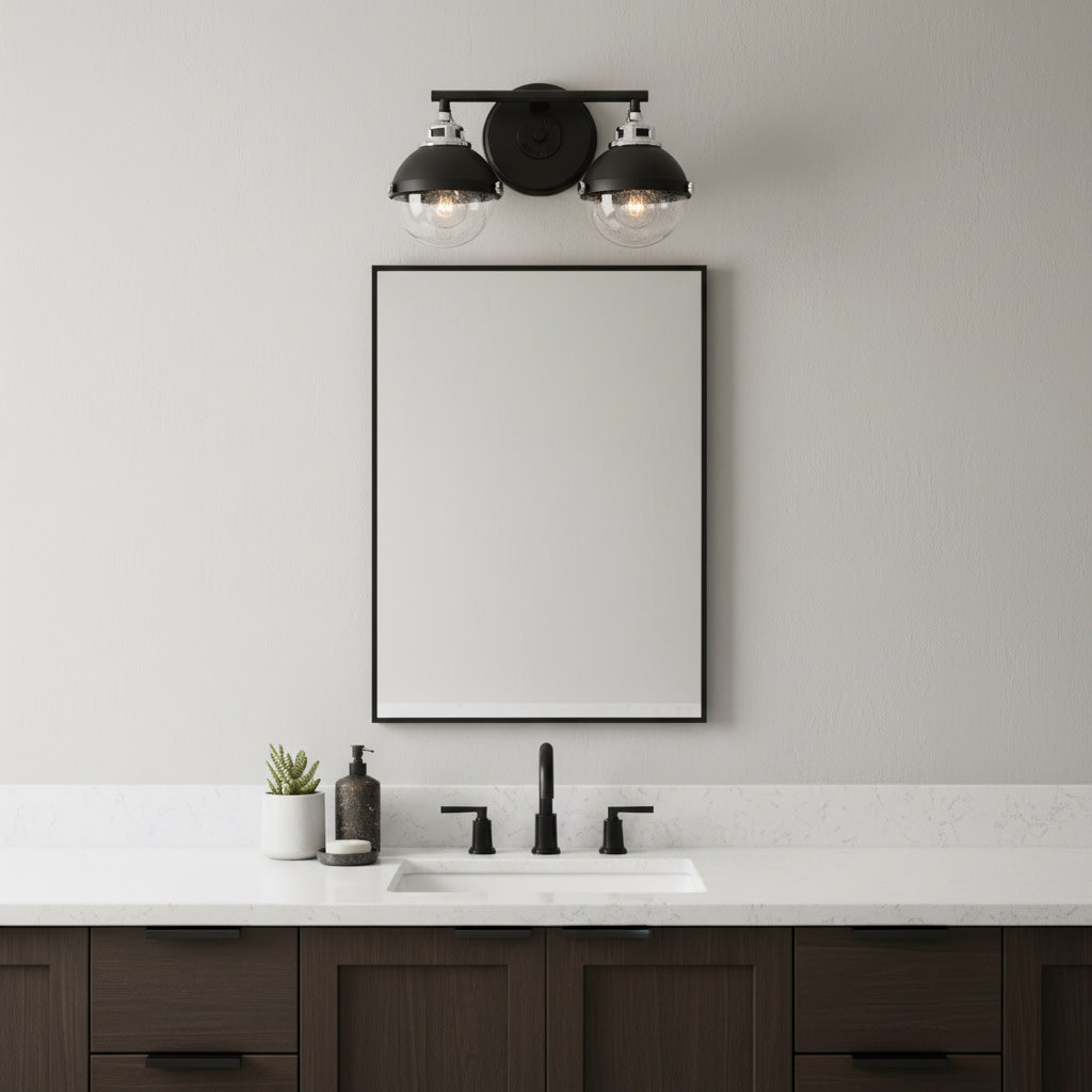 2-Light Dimmable Vanity Light