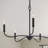 Ilia 5-Light Matte Black Chandelier-127380252-130942680