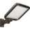 Boîte à chaussures 200W à DEL, 30000LM 5000K lumière de stationnement commercial avec cellule photoélectrique crépuscule à l'aube, support de bras réglable, 100-277 V, IP65, homologué ETL pour l'éclairage des chaussées, des cours et des zones
