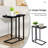 Camillie 24'' Tall C Table End Table-285153227
