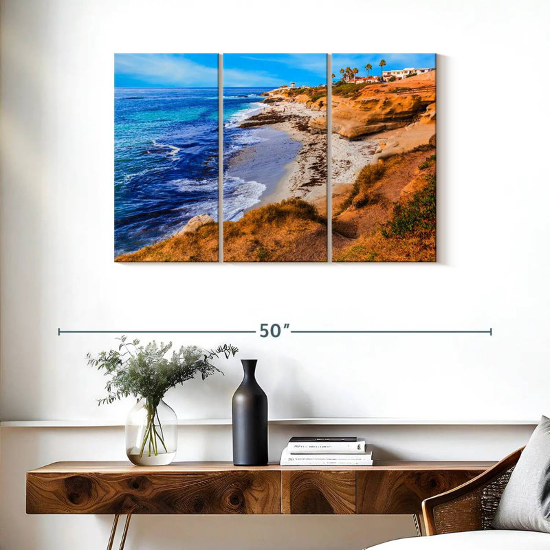 Gillard La Jolla Beach, 24" H x 38" W