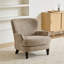 Fauteuil club rembourré Boucle