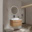 Ensemble de meuble-lavabo simple 32 "avec lavabo en céramique et portes à fermeture douce-540838104