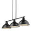 Luminaire suspendu en forme de dôme à 3 lumières pour îlot de cuisine Drakeford-580829954-626184619