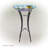 Alverda Glass Butterfly Birdbath