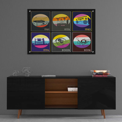 «My Jam», art mural en verre acrylique