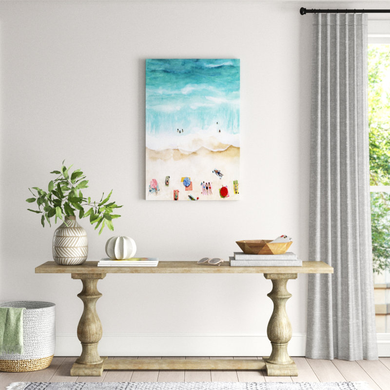 Beach Week I by Grace Popp - Painting, 122cm H x 81cm W, Wrapped Canvas