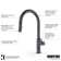 Karran Quartz 33'' X 22'' Single Bowl Drop-in Kitchen Sink With Faucet