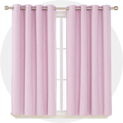Blackout French Door Curtain Pair