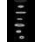 Galaxy 6-Ring LED Crystal Chandelier - Chrome