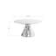Crazy Cut Counter Height Pedestal Dining Table