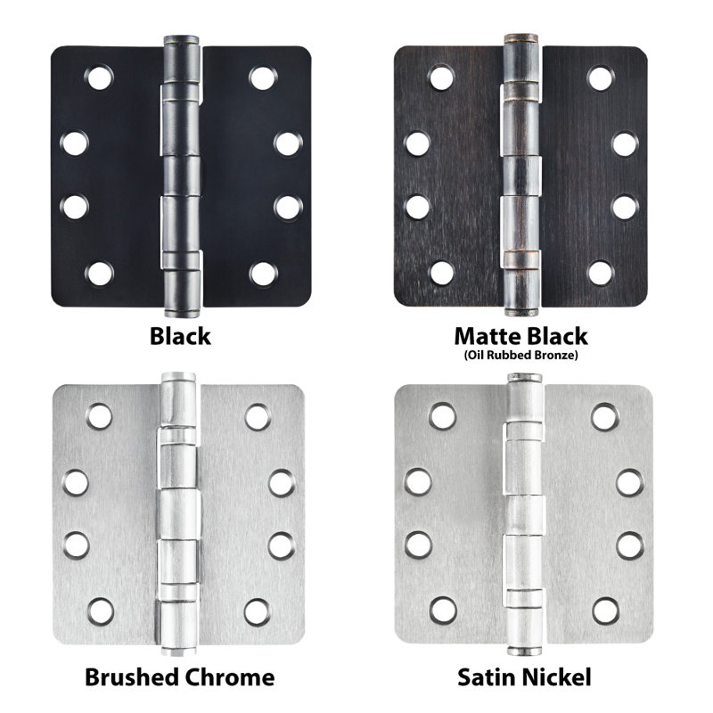 Primed 3 Equal Panel Interior Shaker Door Prehung with 4-9/16" Jambs, Black, 30" x 80", Right
