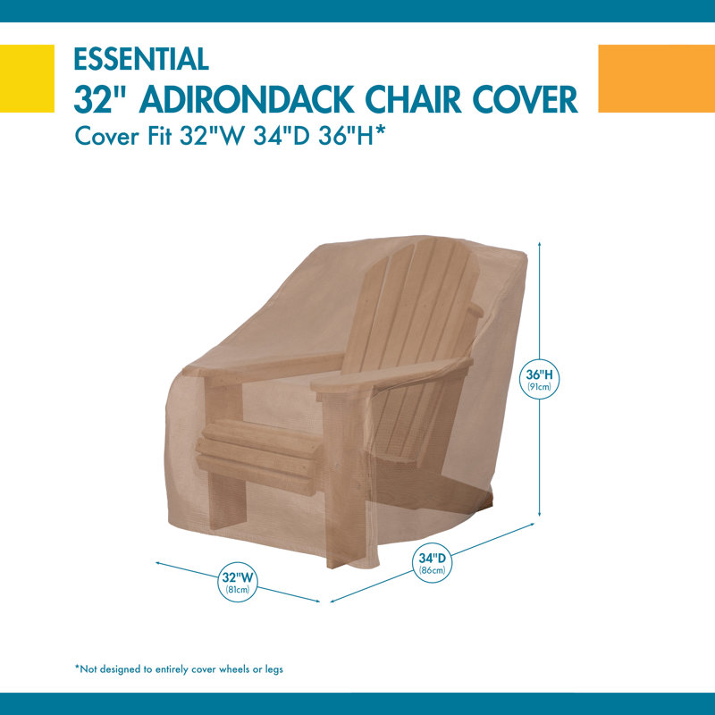 Essential All-Weather Outdoor Chair Cover