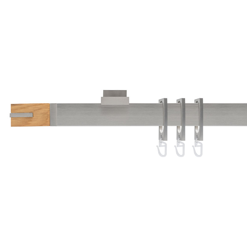 Curtain Pole Set, 5cm H x 133cm W x 10cm D