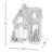 10.5" LED Cardboard Village House