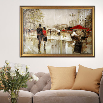 " River Walk " by Ruane Manning Painting Print