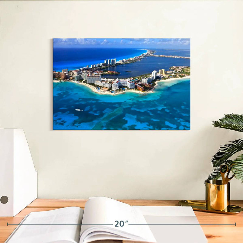 Vue aérienne de Ravi Cancun, H 8 po x l 12 po