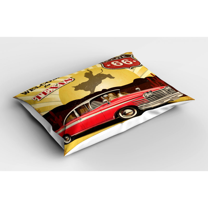 Texas Polyester Sham, King