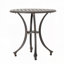 Table d'appoint d'extérieur en fonte d'aluminium