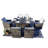 Wicker 6 - Person Patio Conversation Sets with Cushions-86922924