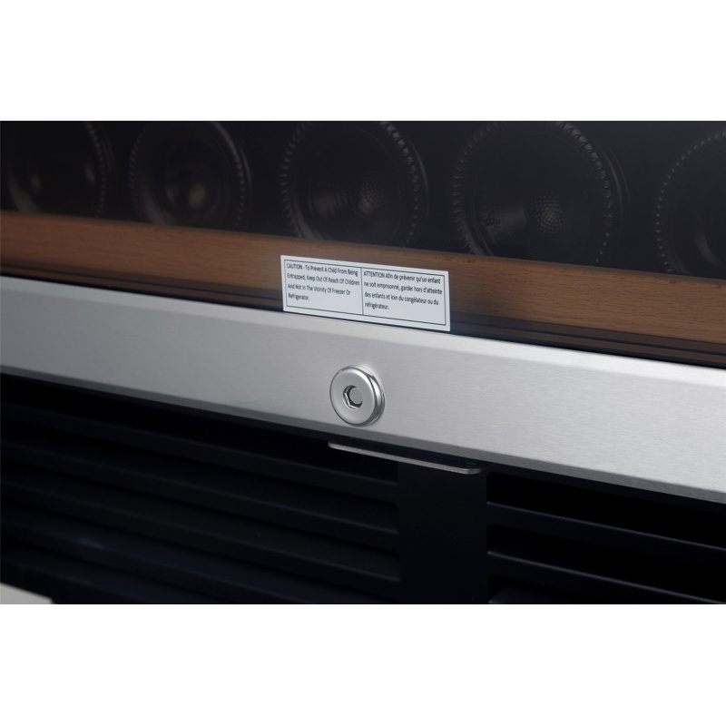 Abrahams 23.4'' Freestanding Wine Refrigerator
