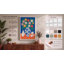 Flowers and Vessels Mid-Century 1 Piece Wrapped Canvas Wall Art-1439509864-1439509867