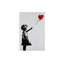 Acrylbild Banksy's Heart Balloon