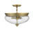 Reichert Glass Semi Flush Mount-100928441-100928440