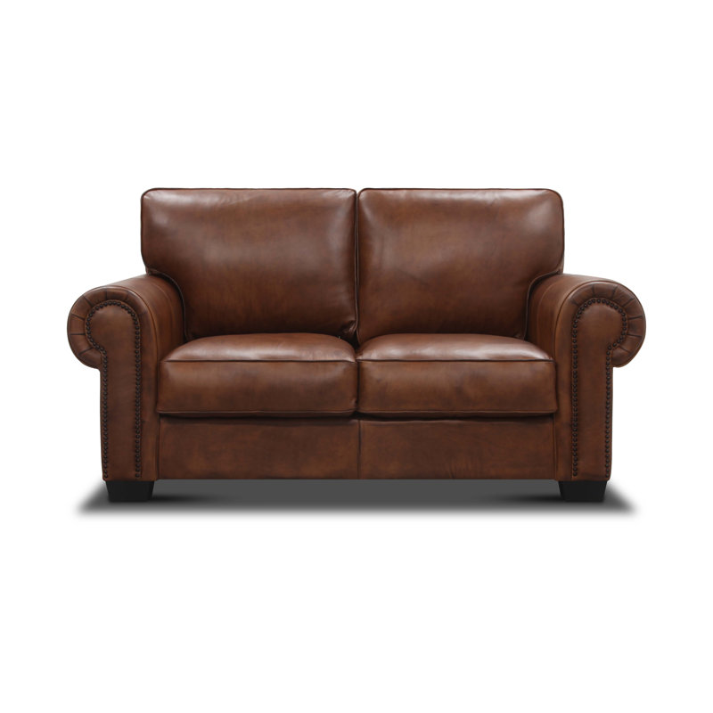 Valencia Leather Loveseat
