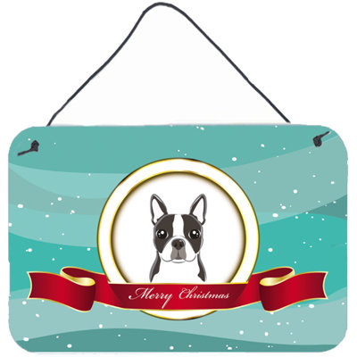 « merry christmas », impression sur plaque