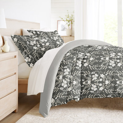 Duvet Cover Set Patterned Microfiber Ultra Soft Bedding in Secret Garden