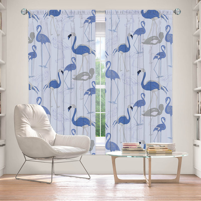Paire de rideaux obscurcissant en polyester Wogina, L 40 po x L 82 po