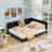 Full Size Wood Daybed/Sofa Bed, Espresso-2054743335-2054743354