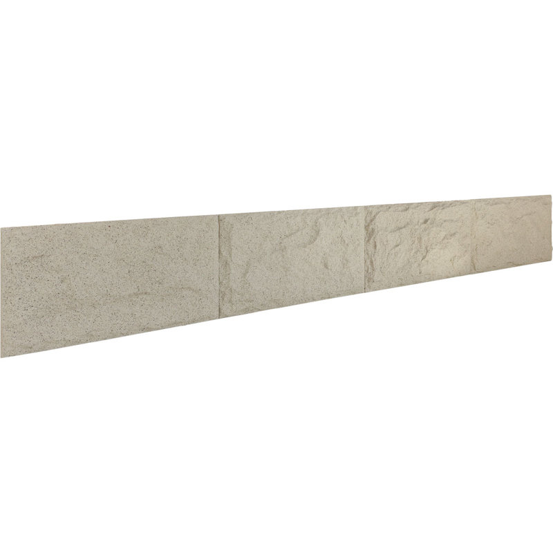 Panneau de faux béton à cendres EverStone, Ocre