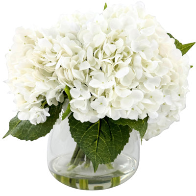 Calm Elegance - Real Touch - Arrangement floral artificiel, fleur artificielle d'intérieur de qualité supérieure avec de belles fleurs et feuillage - Floral à haute énergie d'aspect naturel