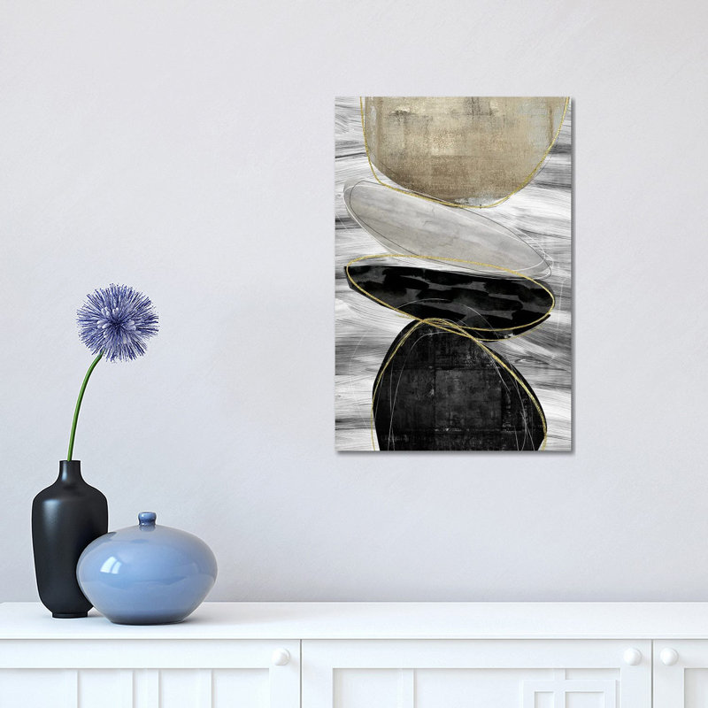 Stagger by Nikki Chu - Print on Canvas, Wrapped Canvas, 30.48 cm H x 45.72 cm W