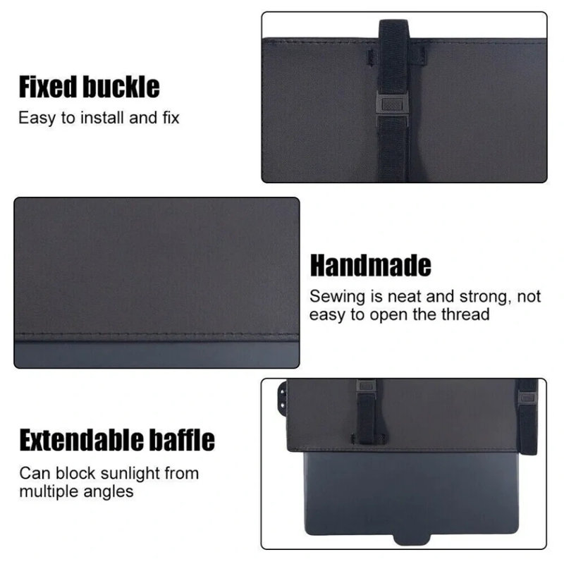 Auto Car Shade For Sun Extend Visor Cover Anti Glare Extension Driving Universal