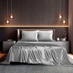 Sheet-silk Set 4 Pieces with 2 Pillowcase