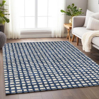 Premium Machine Washable Parramatta Blue Rug
