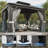 Permanent Hardtop Gazebo Aluminum Gazebo with Galvanized Steel Double Roof-123064471