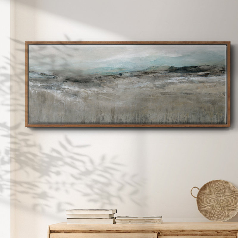 Distant Foothills- Framed Canvas