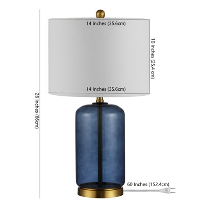 Glass Table Lamp