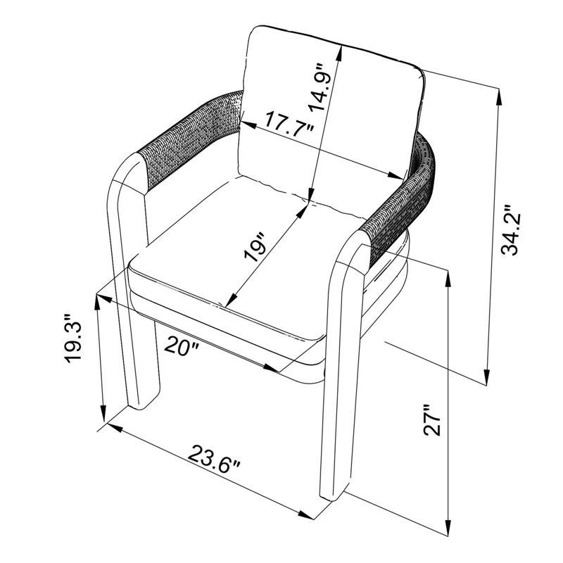 Palma Outdoor Dining Armchair